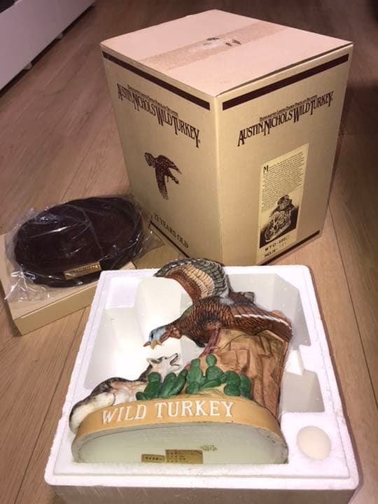 超レア　ワイルドターキー　12年　セラミック陶器ボトル　希少　新品未開封バーボン