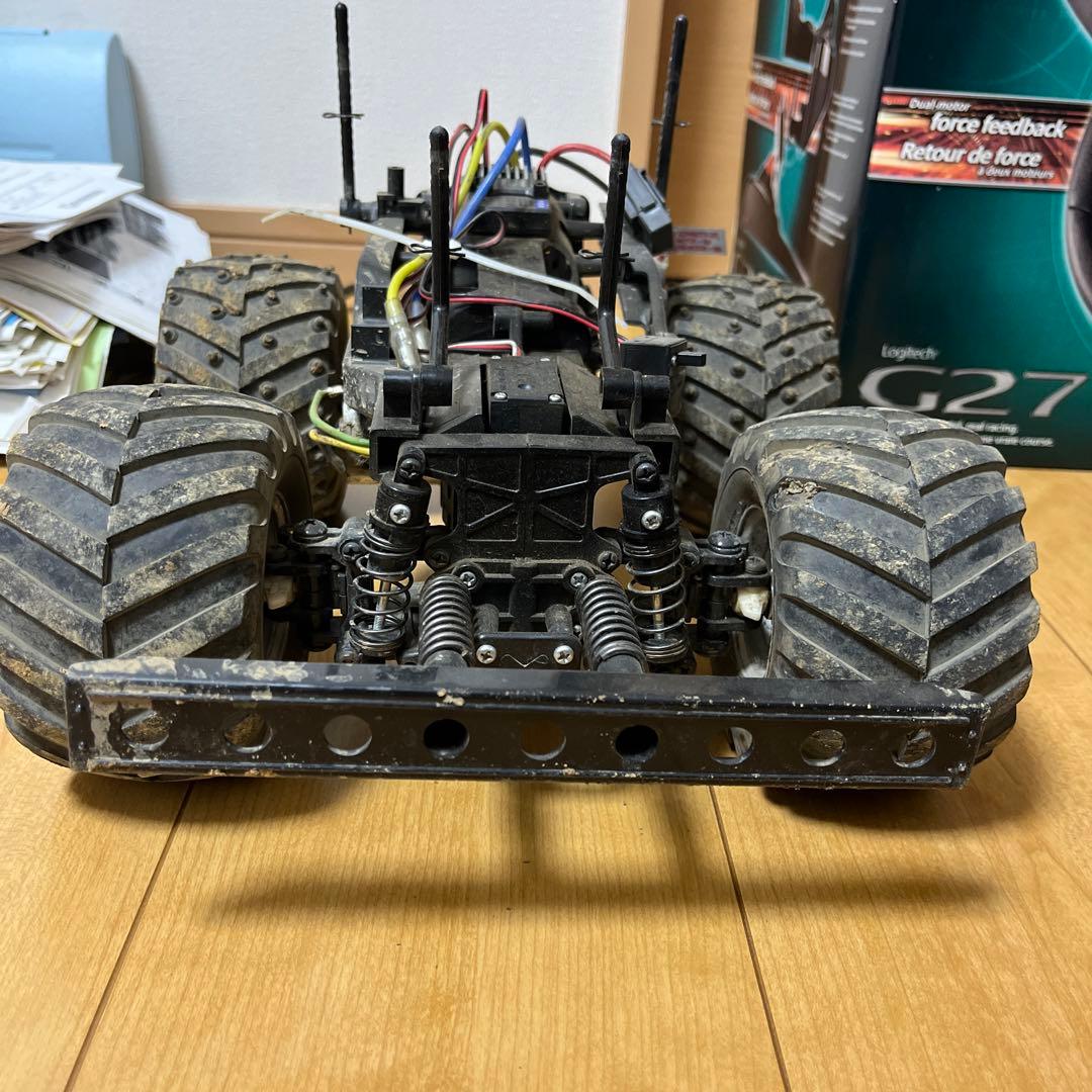 オフロードラジコン、ハンドルコントローラー