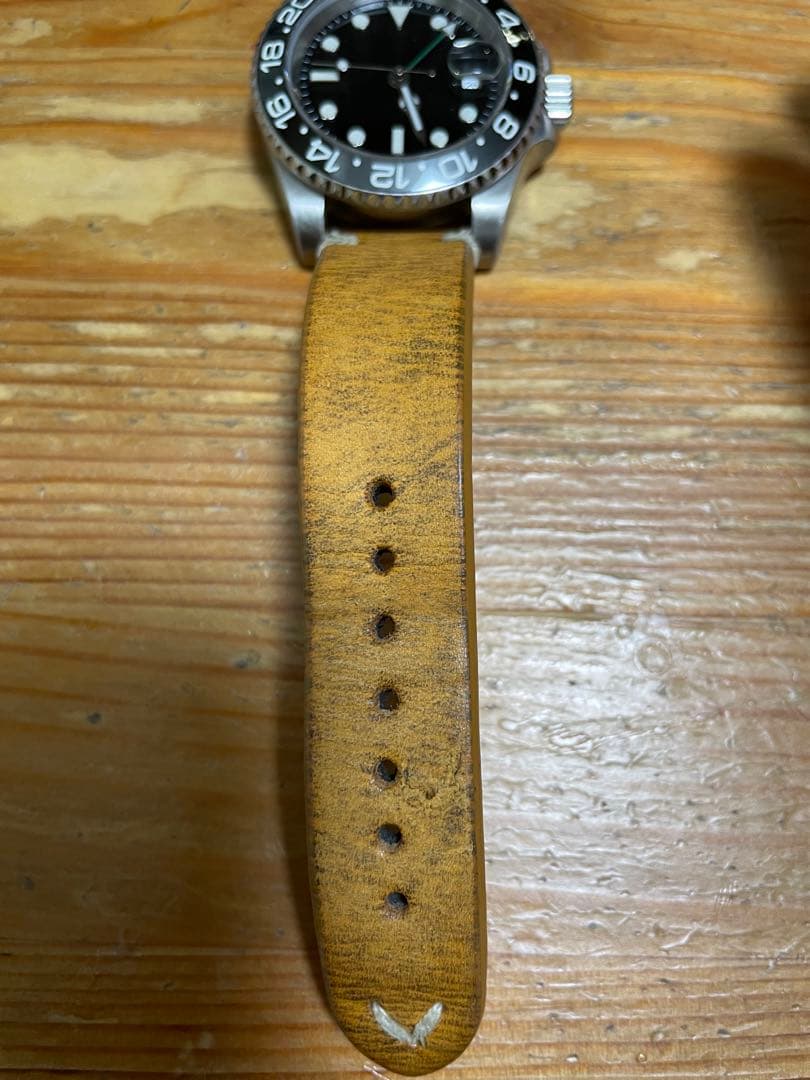 GMTマスタータイプ　自動巻き　ロゴ無し　ダイバー