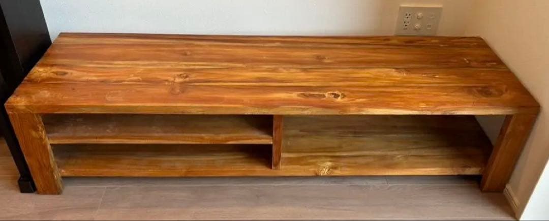 チーク材　テレビボード　テレビ台AVボード W1500