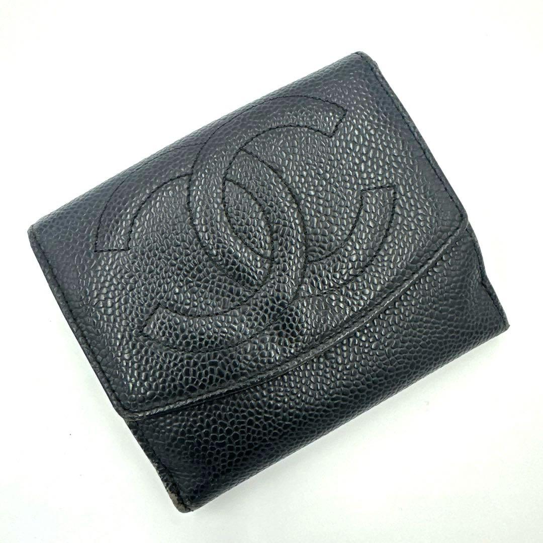 ☆CHANEL☆二つ折り財布☆220☆