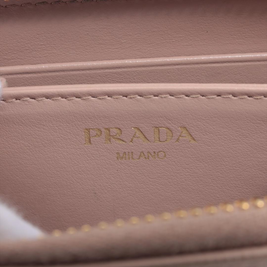 PRADA プラダ ヴィッテロムーブ 1MM268 レザー 財布 ピンク 革