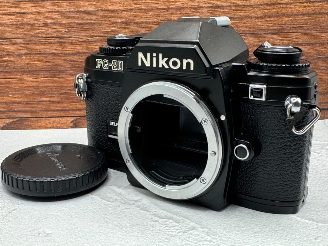 完動品 Nikon FG-20 黒｜露出計OK・動作良好