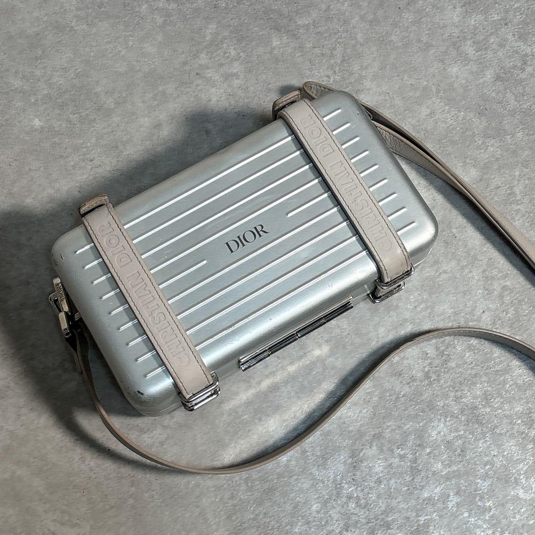 Dior × Rimowa コラボ　パーソナル アルミ ショルダーバッグ