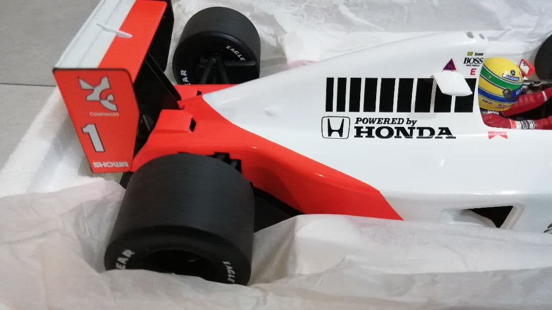 MINICHAMPS アイルトンセナ マクラーレン ホンダMP4/6 1991