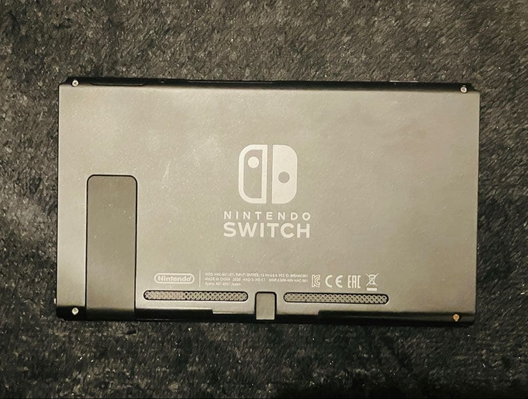 NintendoSwitchネオンブルーレッド動作確認済付属品完品microSD