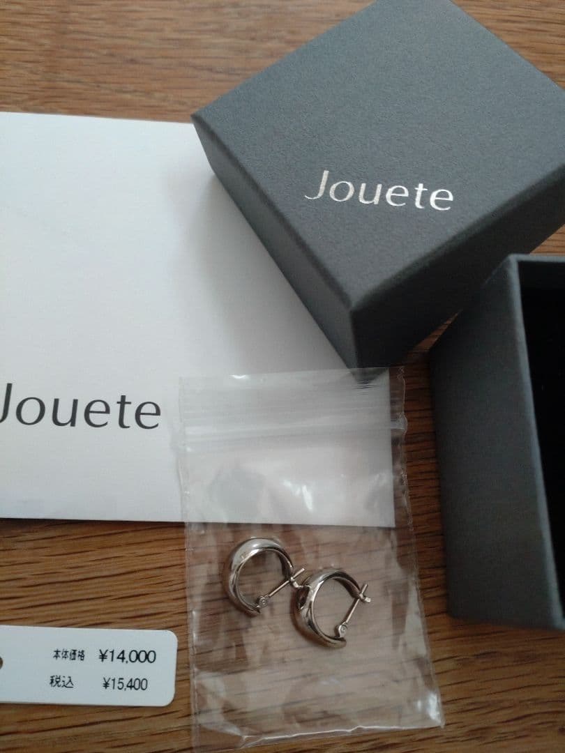 【ジュエッテ】jouete プラチナコーティングピアス両耳シルバー15,400円