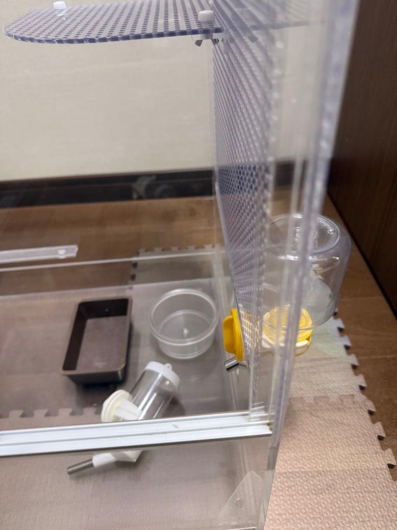 小動物用アクリルケージ