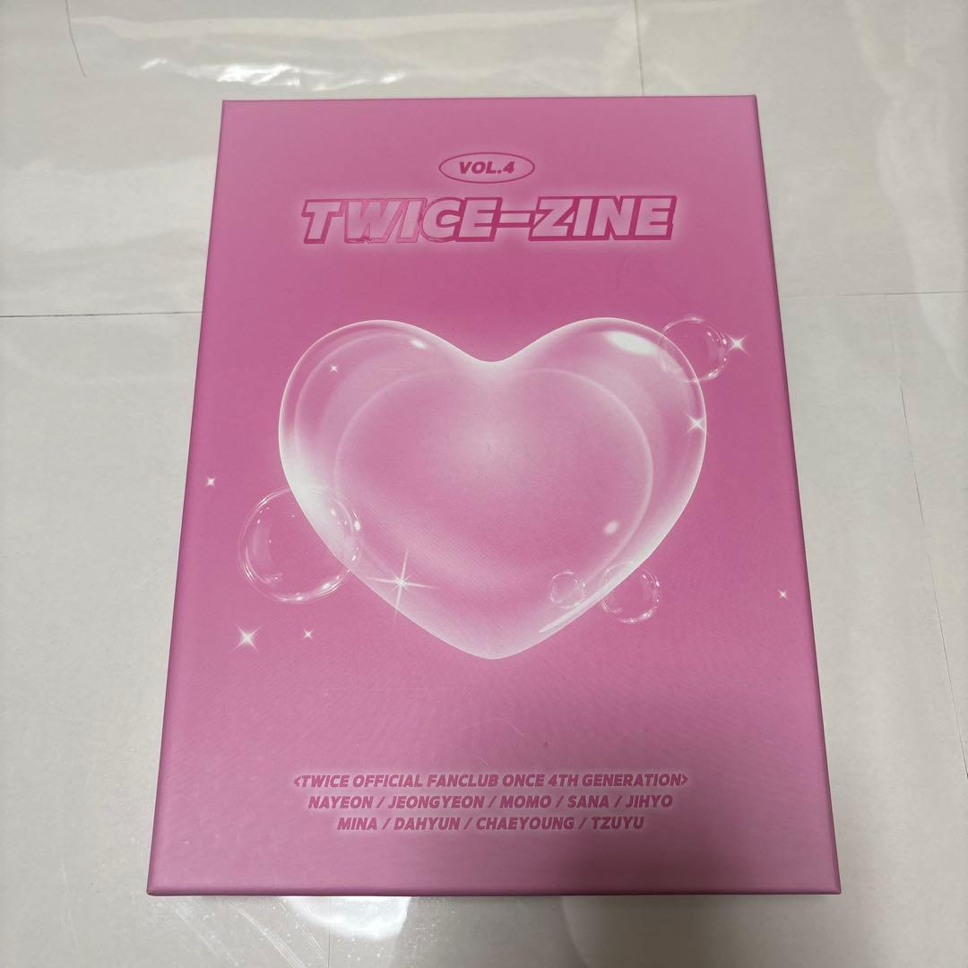 TWICE-ZINE VOL.4 公式ファンクラブグッズ