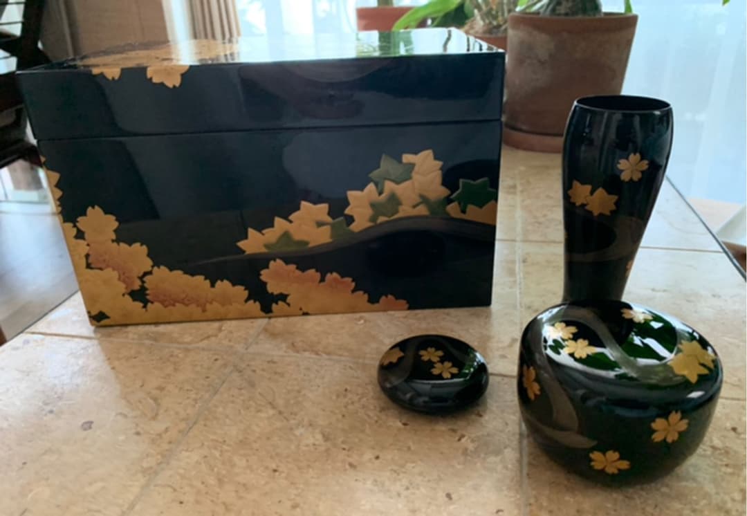 人間国宝　一后一兆　茶箱　春秋揃　漆芸　茶道具セット