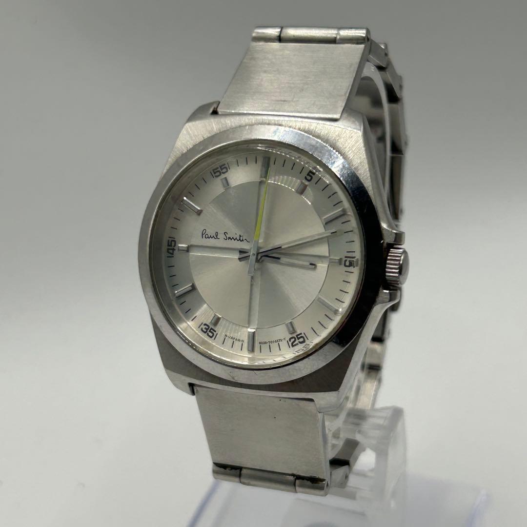 Paul Smith ポールスミス 腕時計 6038-H24741 シルバー