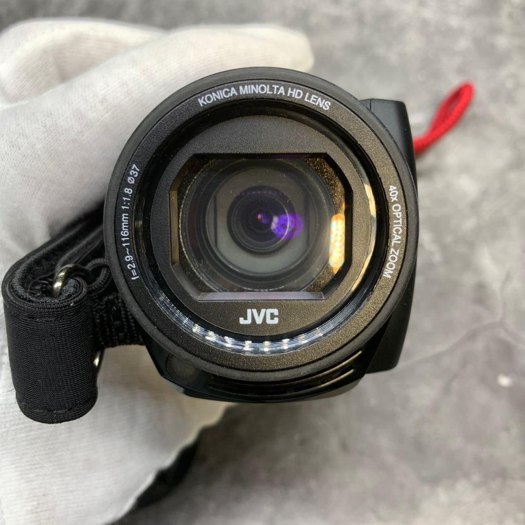 J473\" JVC Everio R GZ-RX670-B ビデオカメラ 黒