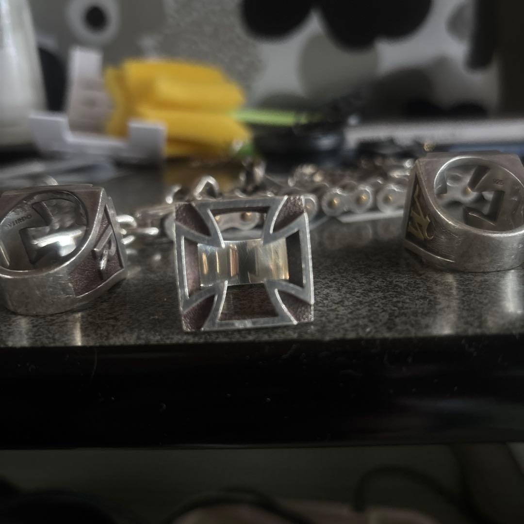 ウィアード　アイアンクロスリング20号