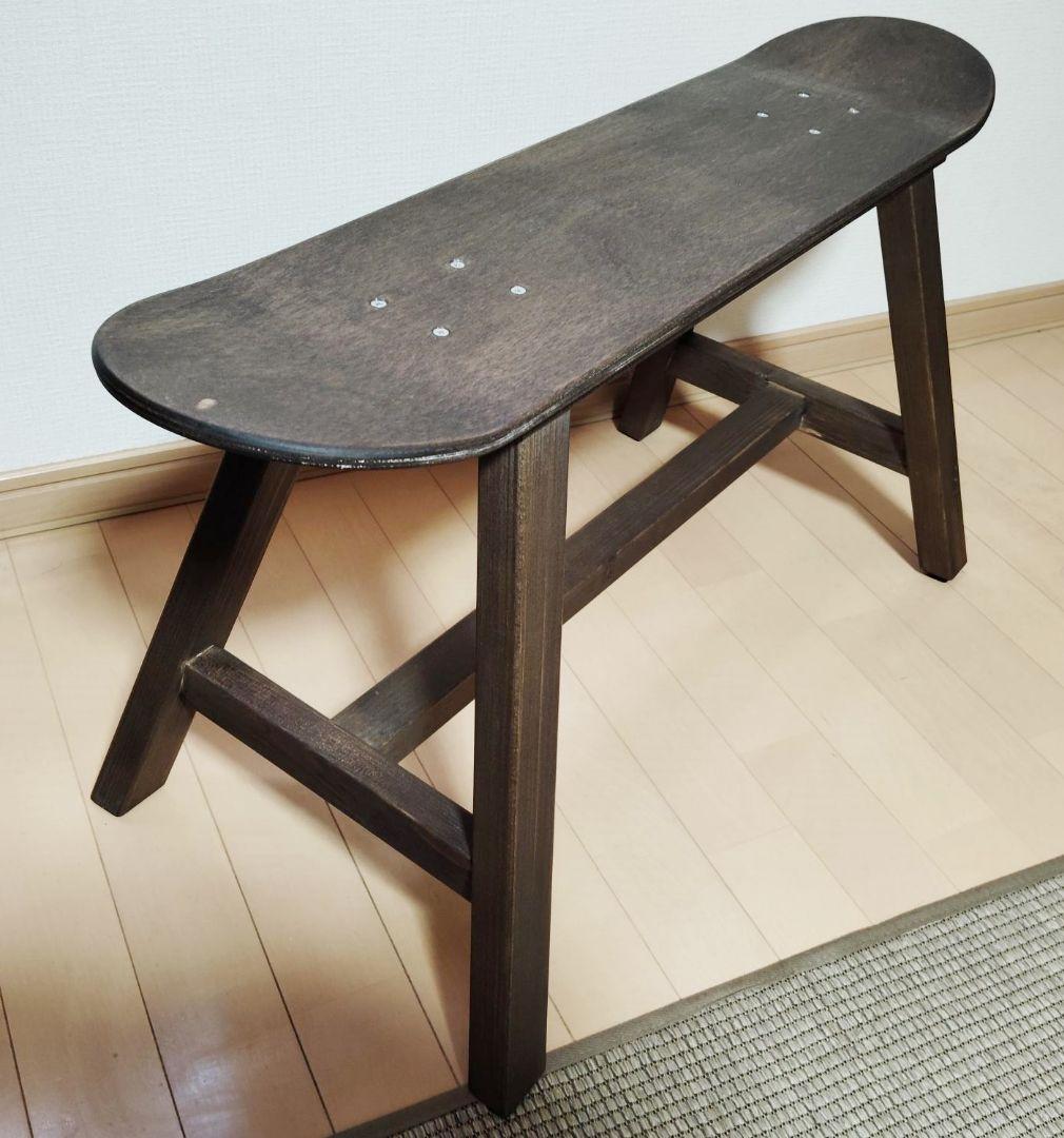 スケボーデッキスツール・ベンチ・椅子