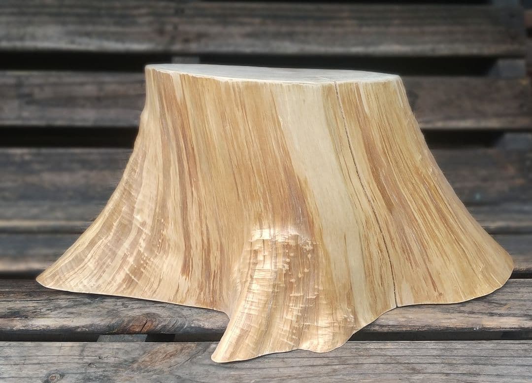 Nebari シリーズ　切り株丸太椅子　特選001