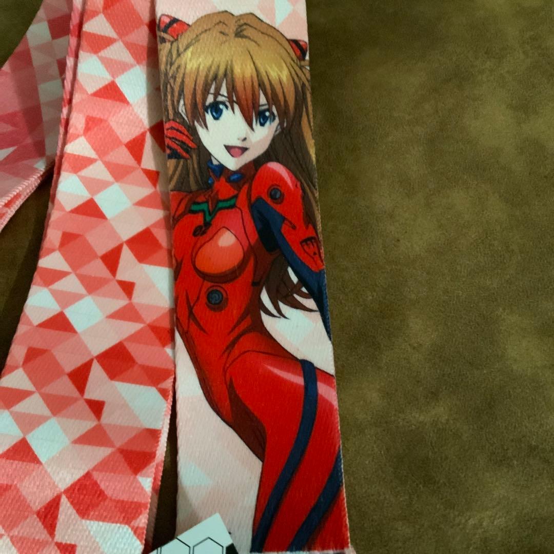 エヴァンゲリオン　ギターストラップ　アスカ