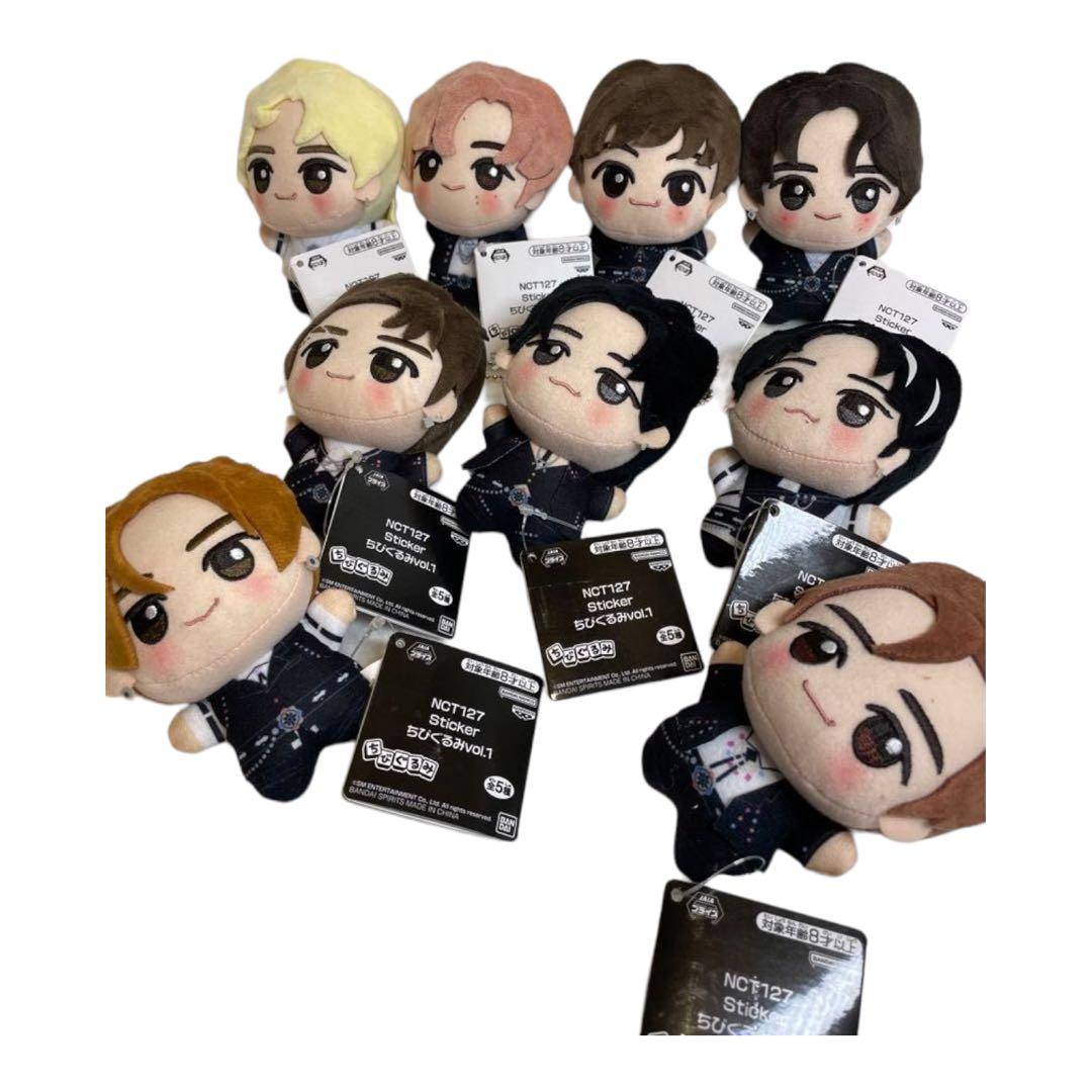 人気のNCT127 Stickerまとめ売り！ちびぐるみ　９種