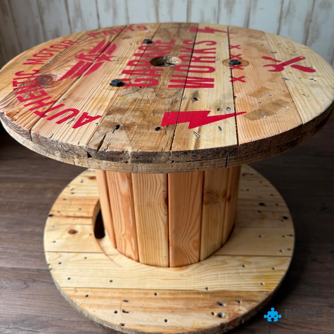 ケーブルドラム 電線ドラム テーブル アメリカン インテリア ガレージ GW①