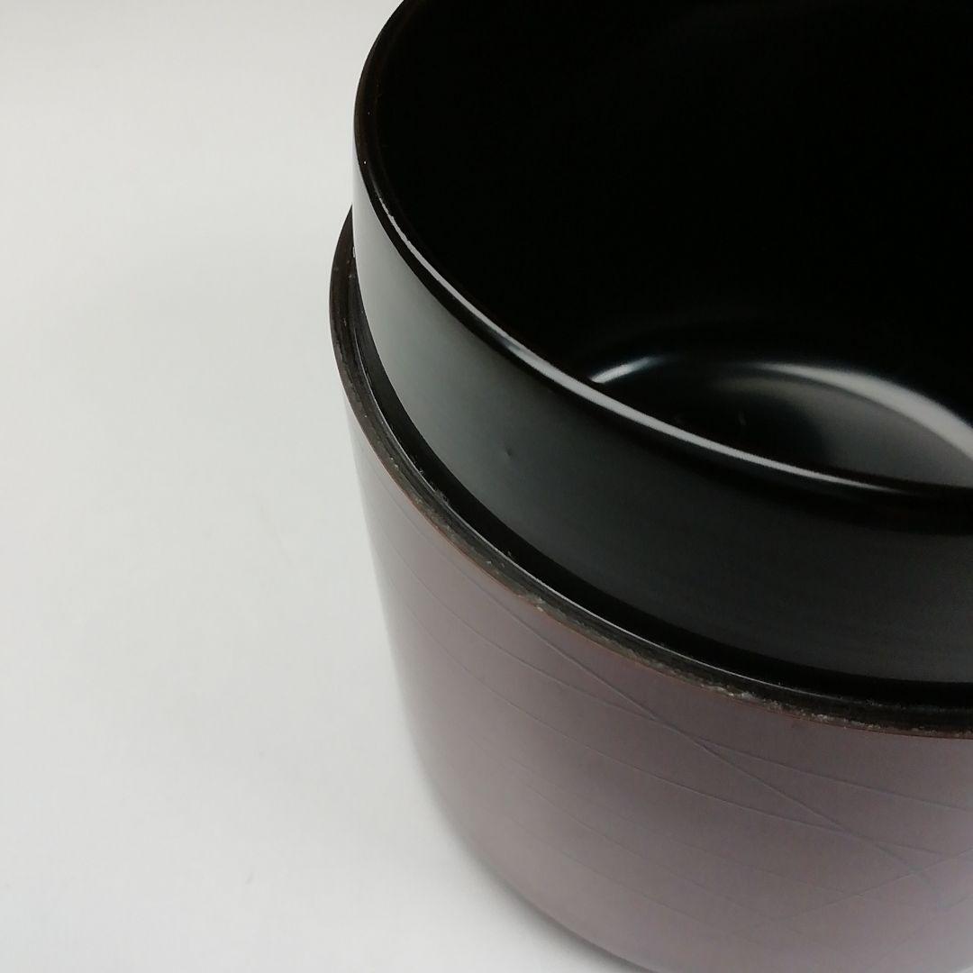 Ｔ９９９　棗　『鈴虫蒔絵』『雪吹』『竹内幸済 作』　共箱　茶道具