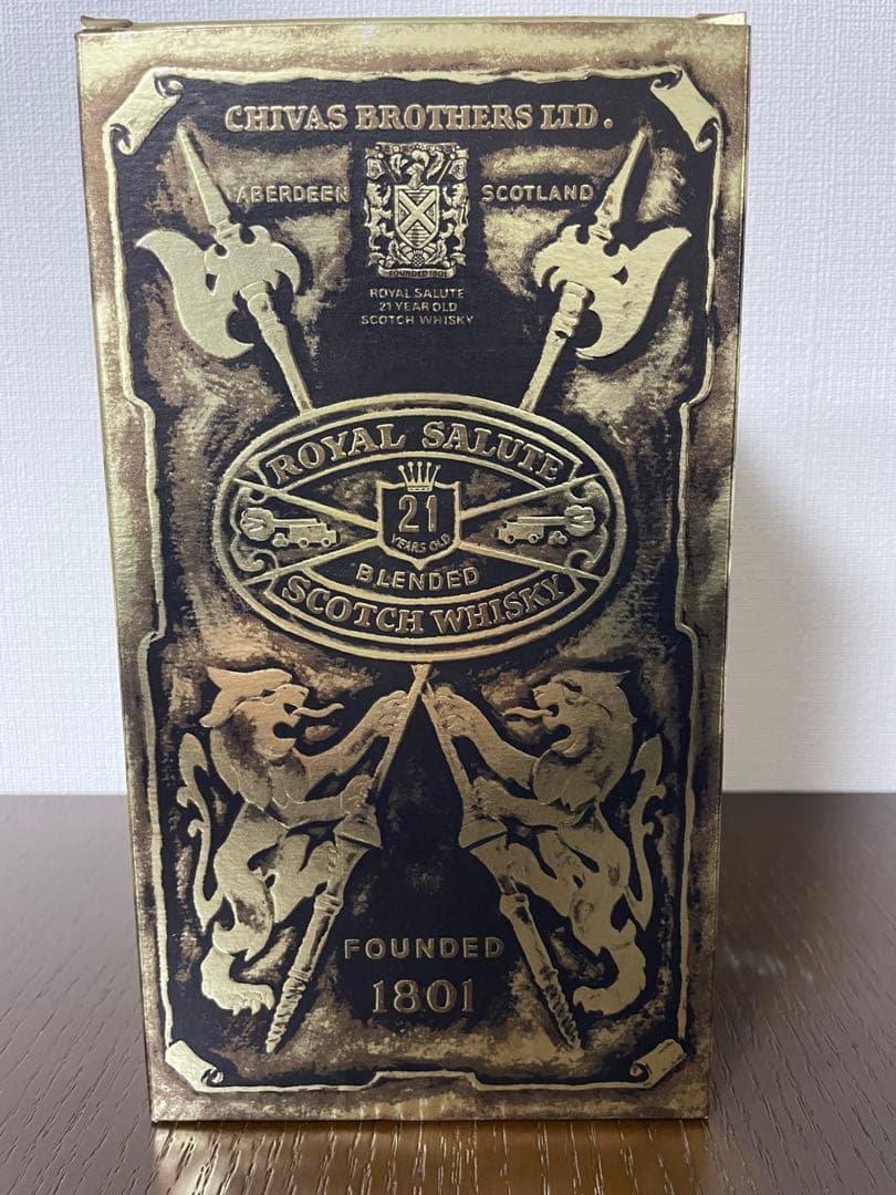 ⭐️未開栓⭐️  Salute 21年 スコッチウイスキー　古酒