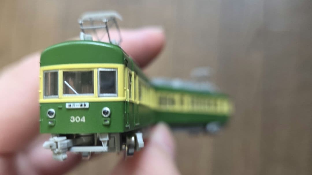 MODEMO NT136 江ノ島電鉄300形「304F」標準塗装(増結用T車)