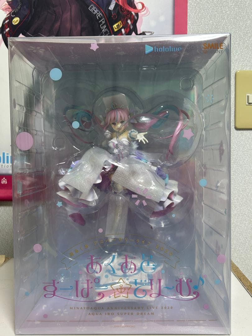 【美品】湊あくあ　フィギュア　あくあ色すーぱー☆どり〜む♪