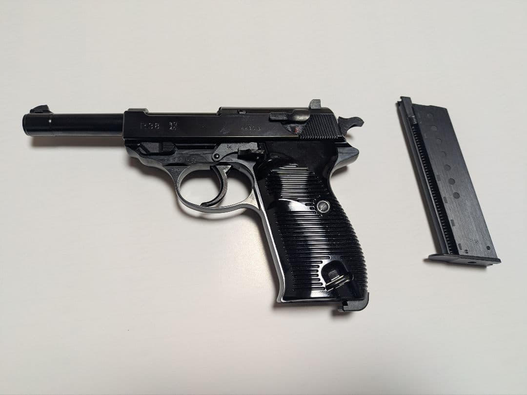 【ガスブロ】マルシン P38 ブラックメタル