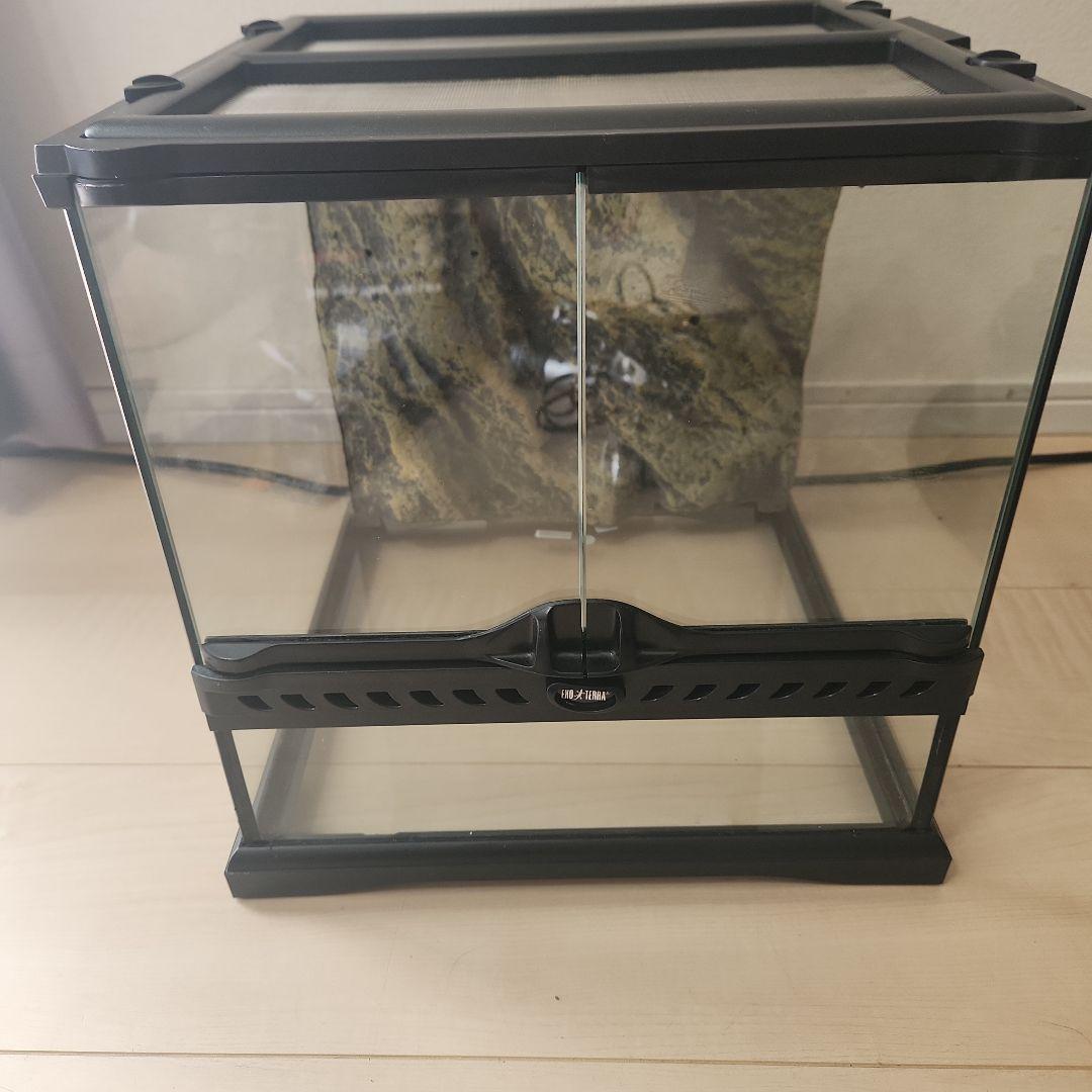 ガラス水槽セット UV LED ヒーター付き 飼育ケージ