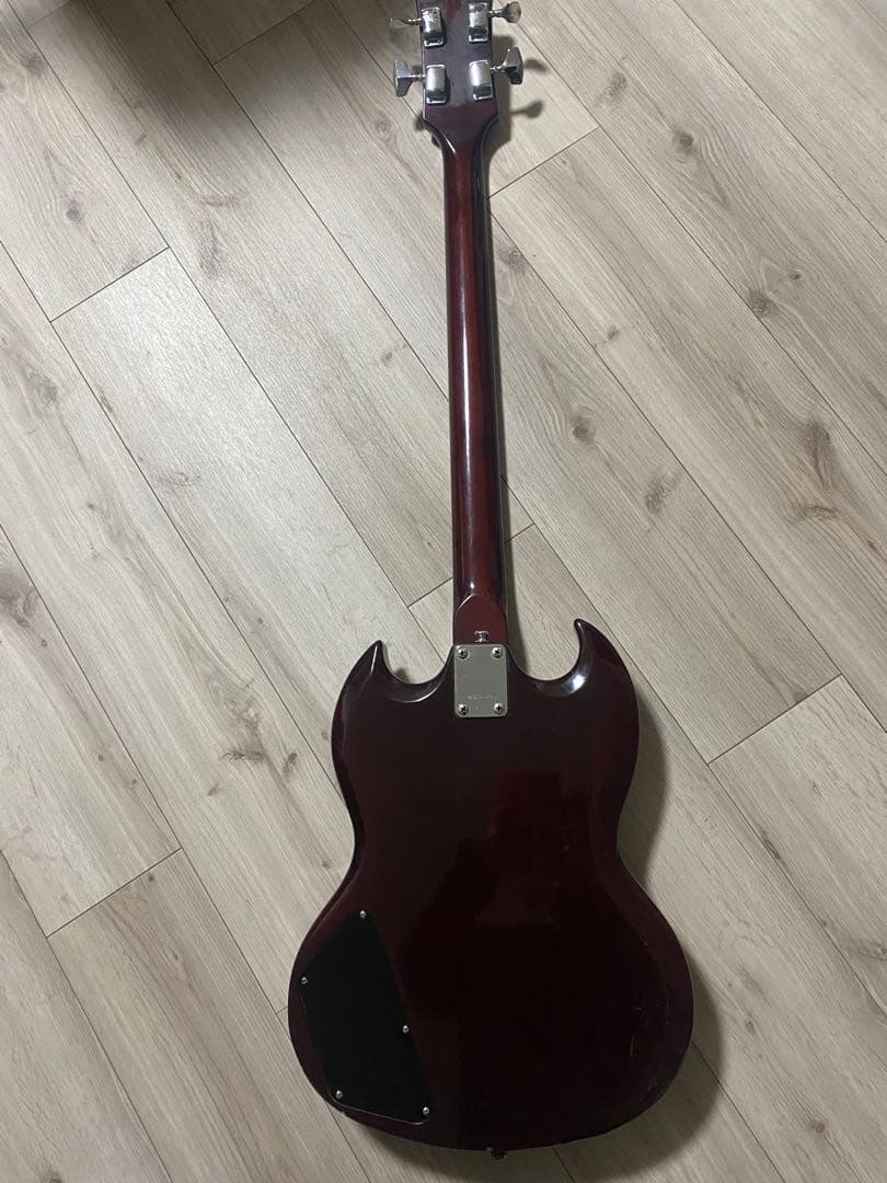 Greco SGタイプ エレキベース 専用ハードケース付き