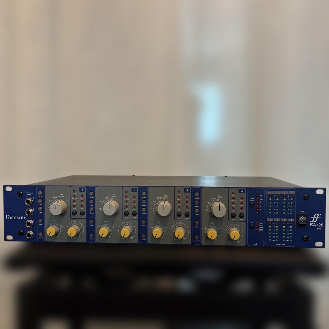 【美品】 FOCUSRITE ISA428 MKII 4chマイクプリアンプ