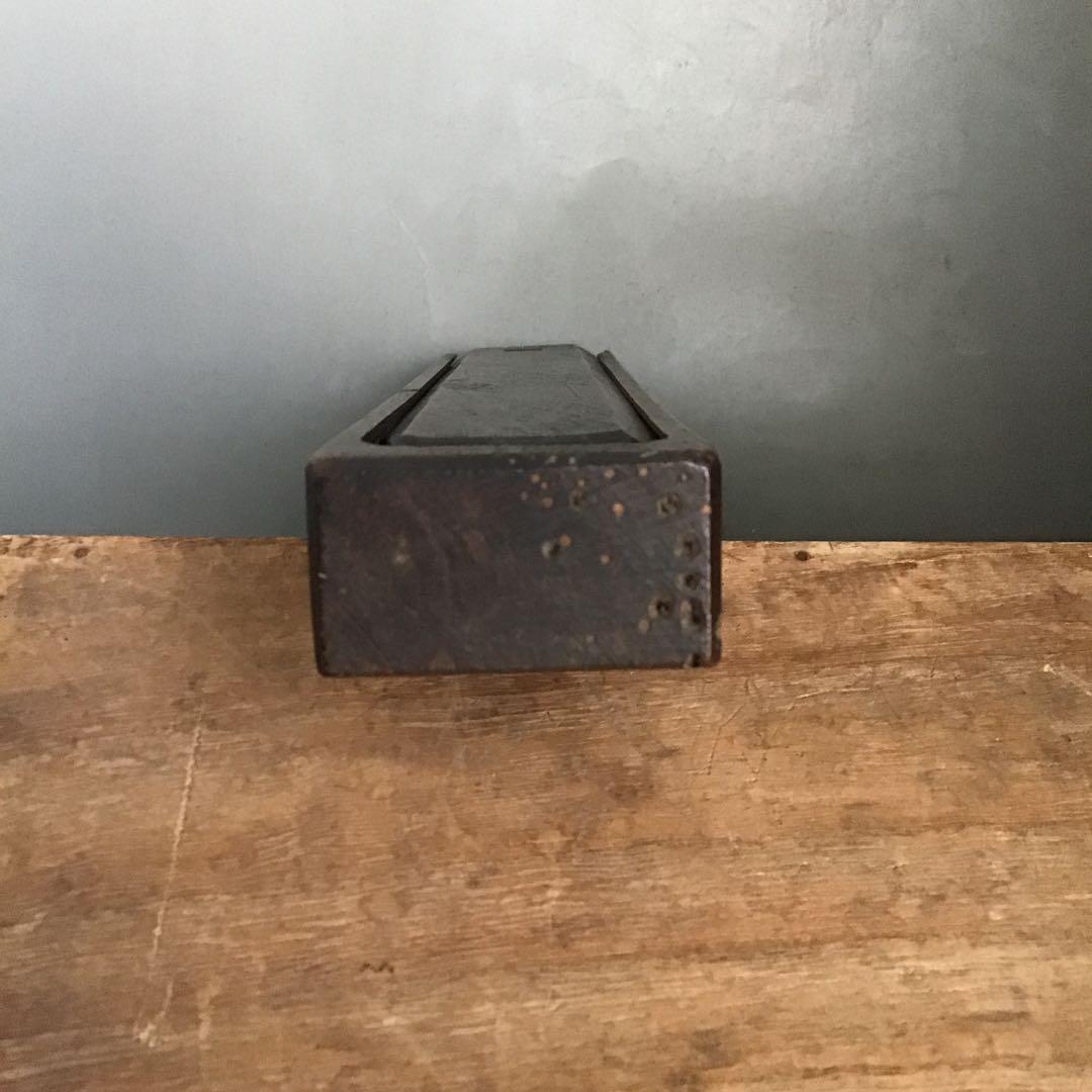 希少　骨董品　木製筆箱　アンティーク　文箱