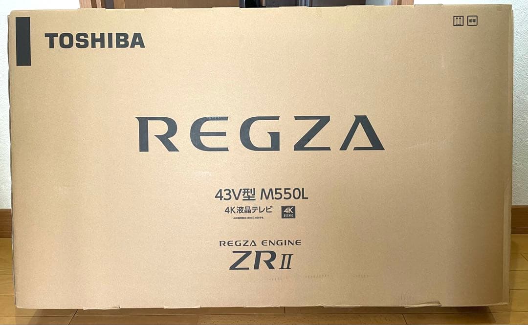 TOSHIBA REGZA 43M550L 4K液晶テレビ