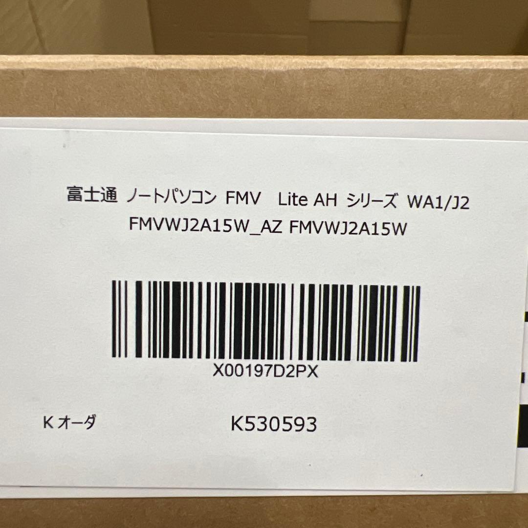 新品　富士通 ノートパソコン FMV Lite WA1/J2