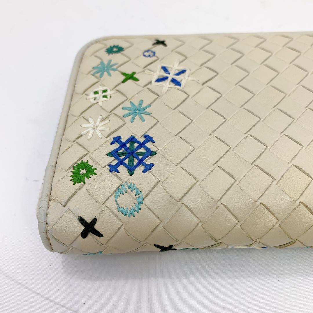 8SCM9 BOTTEGAVENETA ボッテガヴェネタ イントレチャート長財布