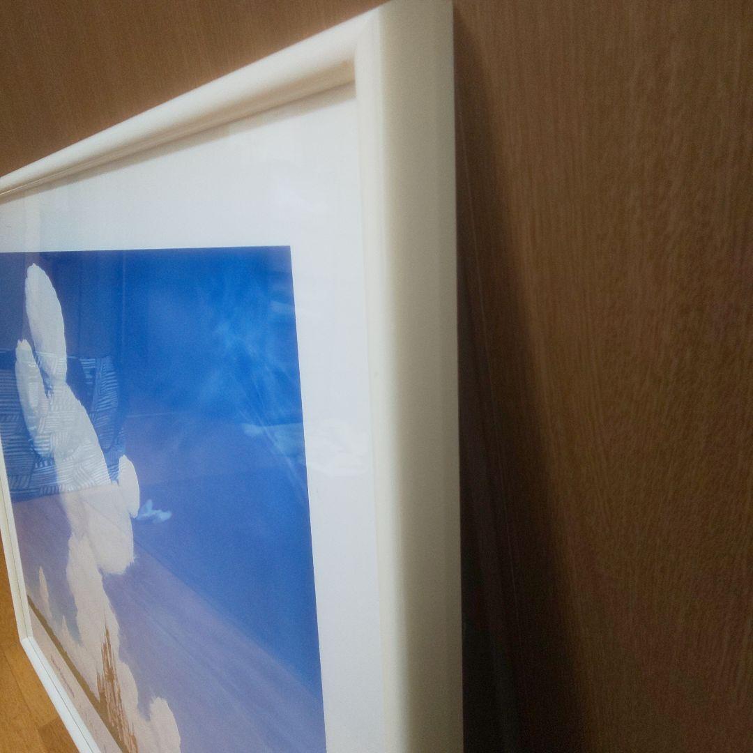 横山明 シンデレラ城と雲 ポスター 923×696㎜