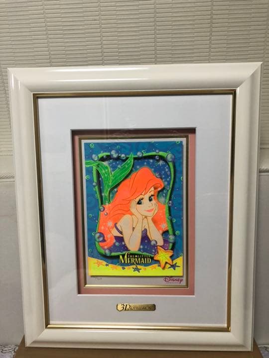 ディズニー  アリエル   3D です。再値下げ❗️