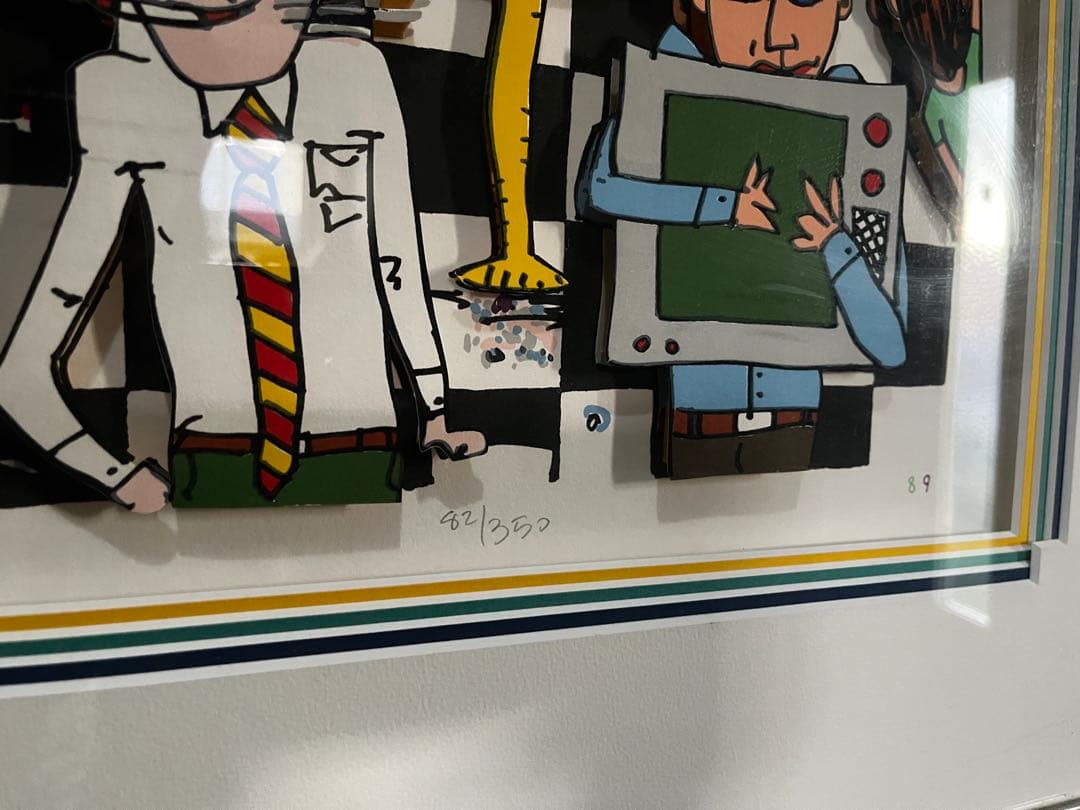 JAMES RIZZI シルクスクリーン 1989年作品