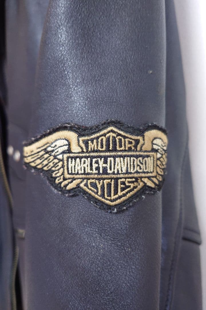 Harley-Davidson ハーレーダビッドソン レザーライダースジャケット