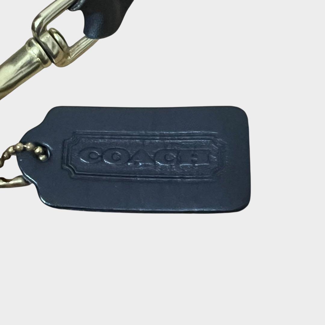 美品 オールドコーチ 2way ショルダーバッグ グラブタンレザー ブラック