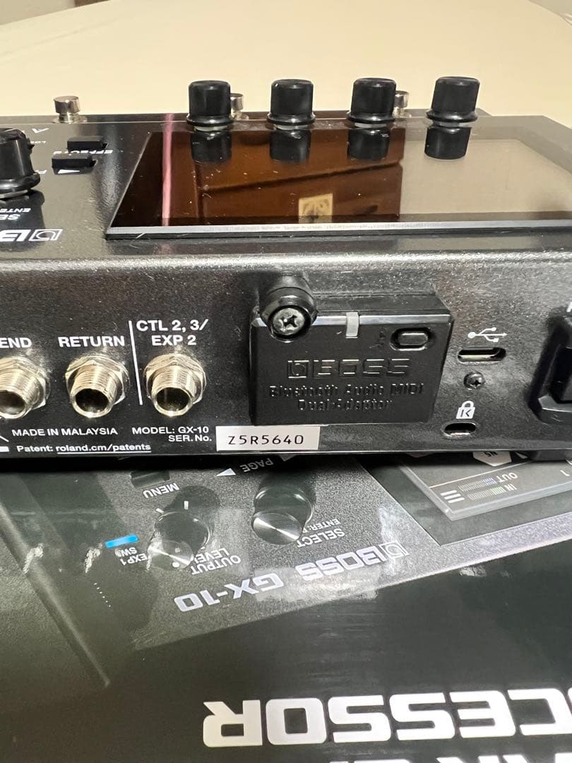 BOSS GX-10 マルチエフェクター Btアダプター付き