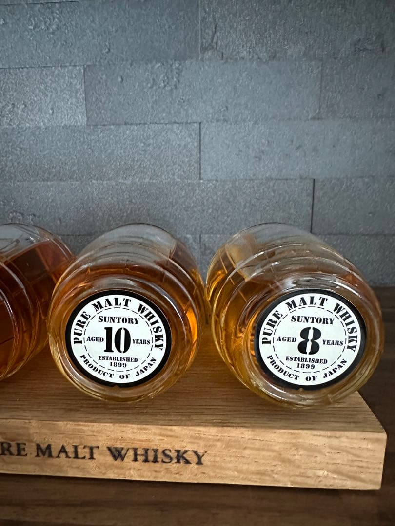 サントリーウィスキーピュアモルトエイジングセット山崎50ml付き