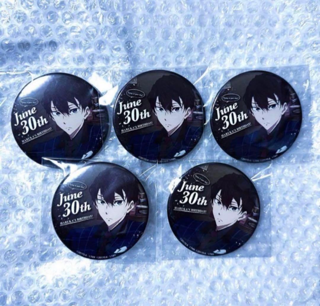 Free! 七瀬遙 Precious バースデー 缶バッジ 1点のみ