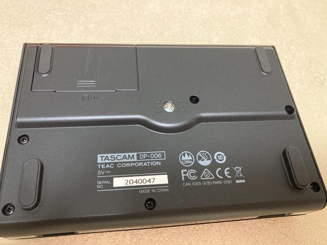 TASCAM DP-006 ポータブルMTR