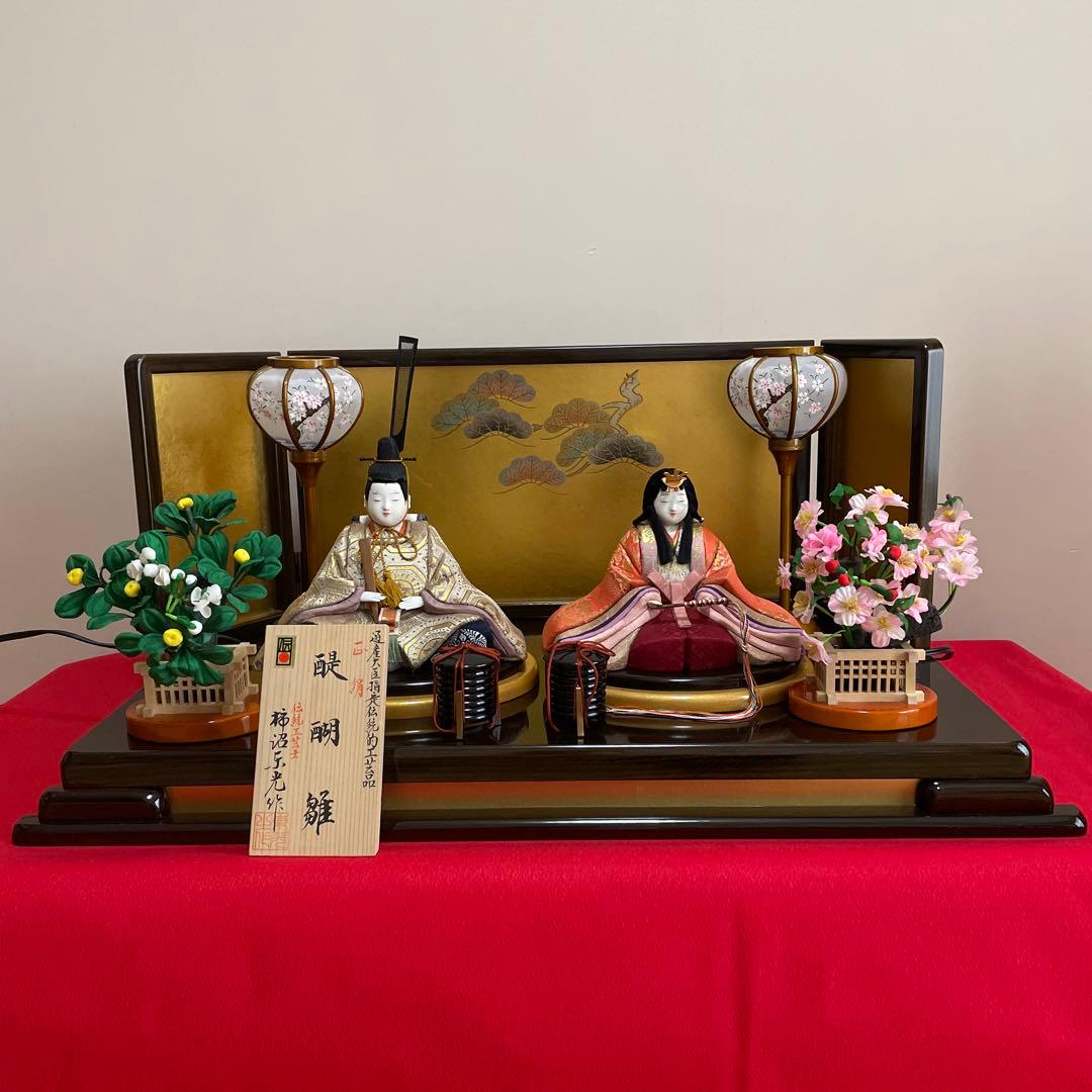 雛人形　江戸木目込　柿沼東光作