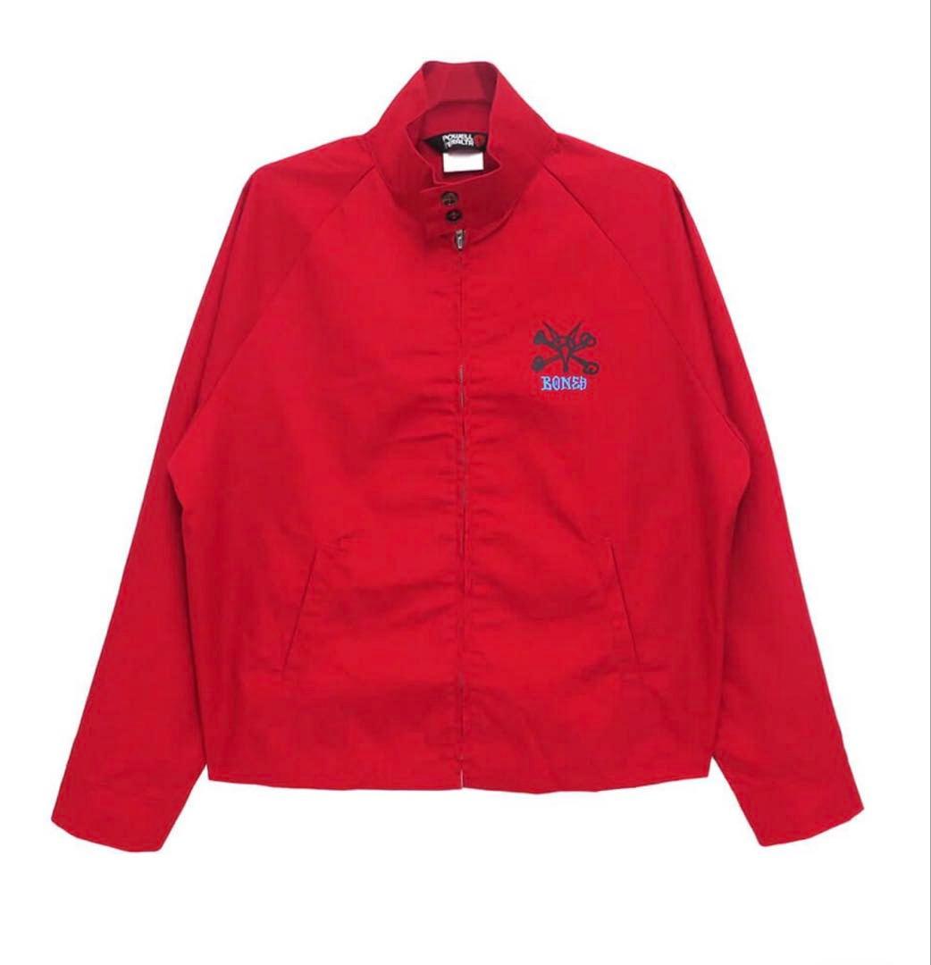 POWELLPERALTA パウエル ジャケット RAT BONES 赤 M