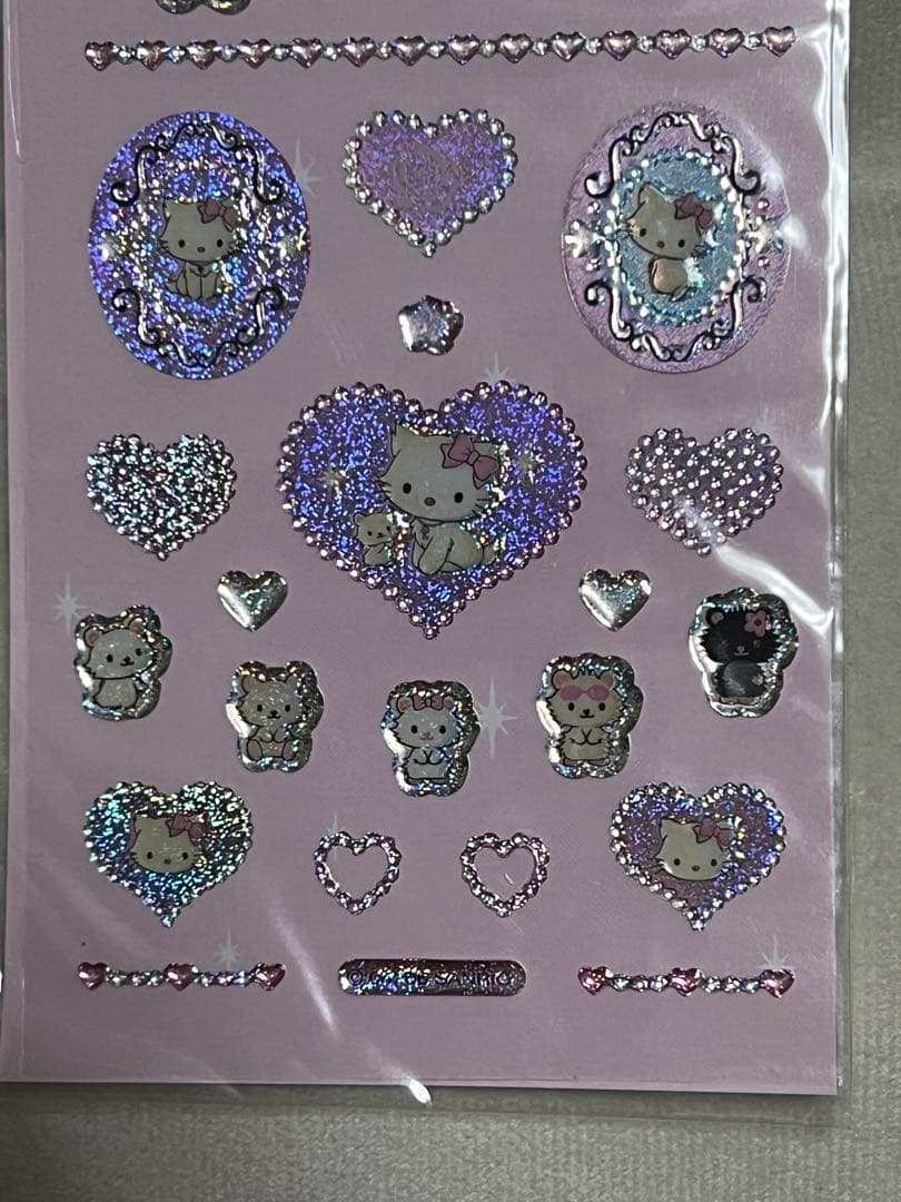 新品未使用 チャーミング・キティ ホログラムシールセット