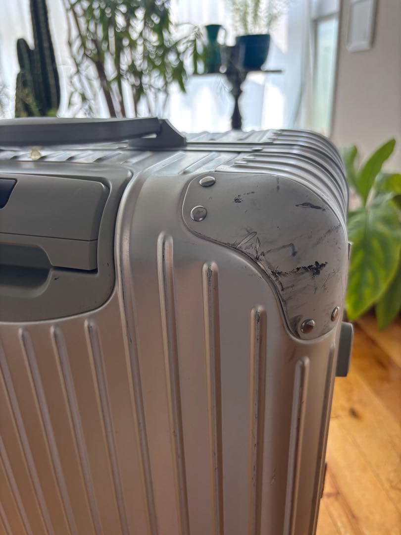 【YAMA】RIMOWA スーツケース67L E-TAG アルミニウム