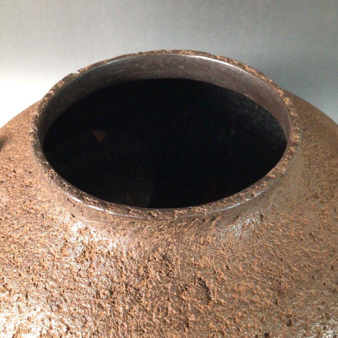 Ｓ２　茶釜　『釜師　和田美之助造』『銀摘み』『阿弥陀堂釜』　共箱　茶道具