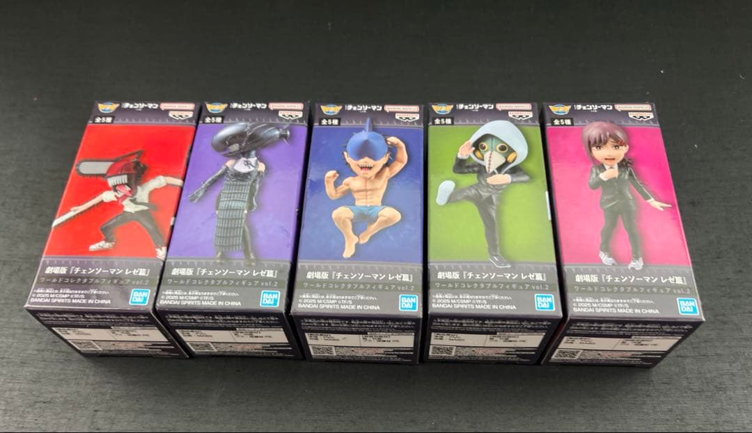 ★チェンソーマン ワールドコレクタブルフィギュア 全5種セット