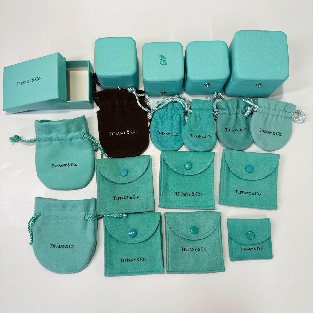 Tiffany ティファニー 巾着 ジュエリーケースまとめ売り